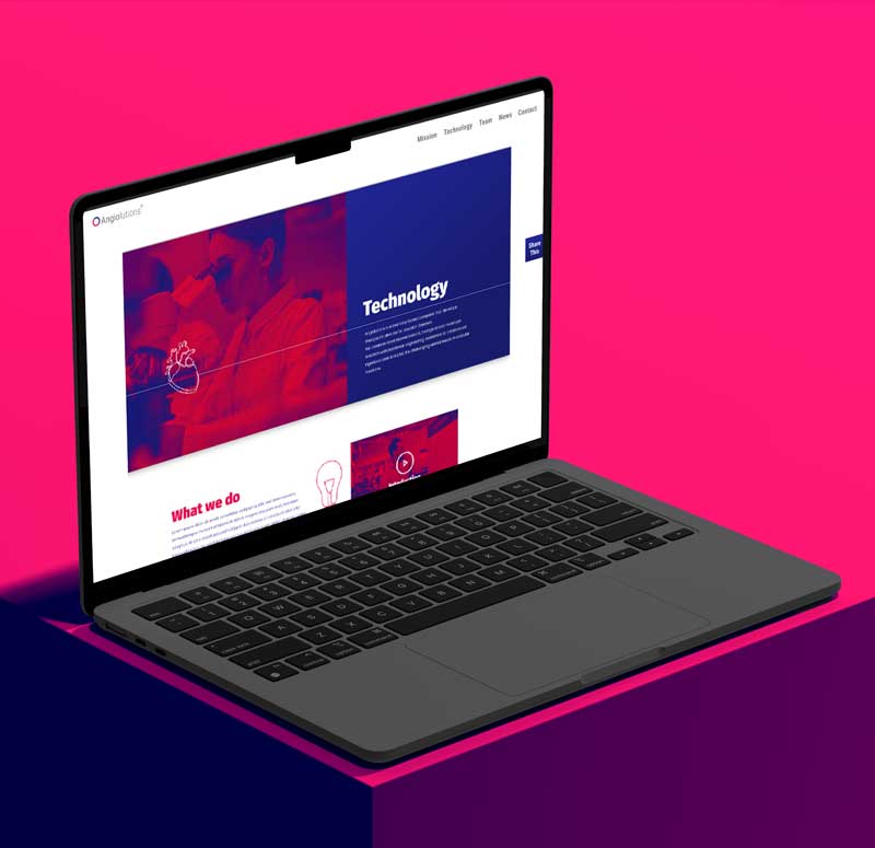 Duotone-Grafiken mit scrollabhängigen Animationen für eine besonders sanfte User Experience
