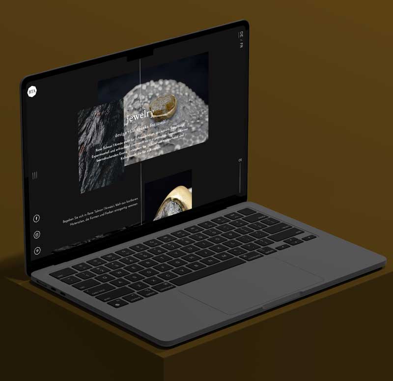 René Talmon L'Armée - Landingpage